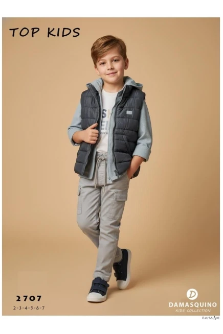 2-7 YEAR Boy PANT SUIT WITH VEST