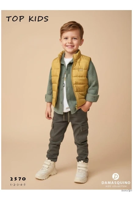 1-5 YEAR Boy PANT SUIT WITH VEST