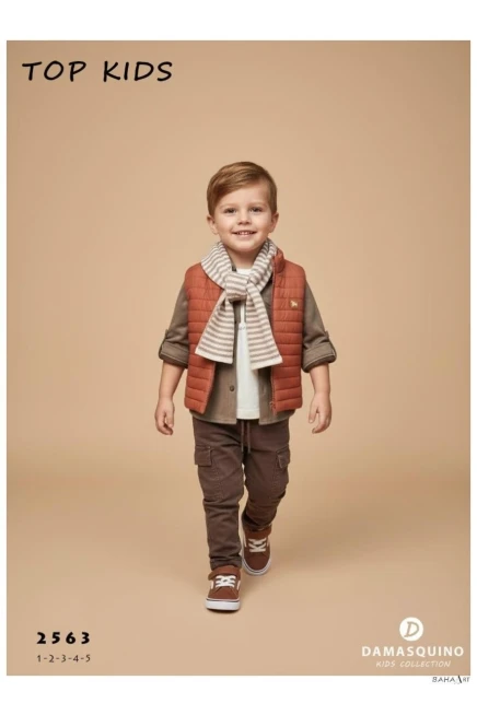 1-5 YEAR Boy PANT SUIT WITH VEST