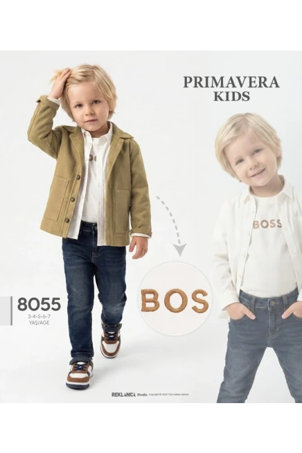 3-7 سنة صبي بدله ستره مع سروال