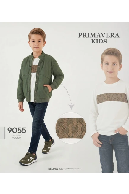 Ceketli Sweatshırtlu Pantolonlu Takım