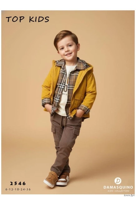 6-36 شهر صبي بدله ستره مع سروال