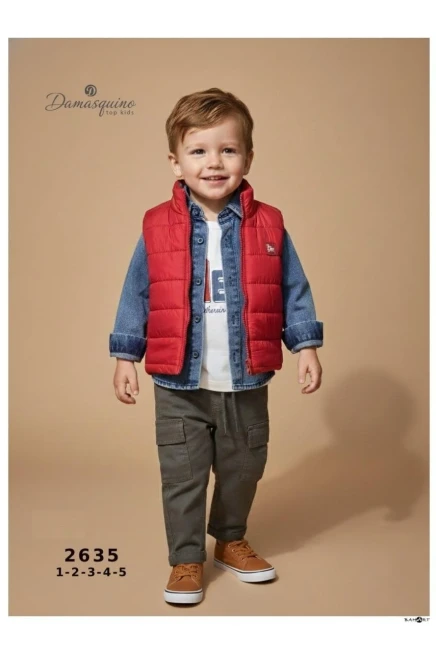 1-5 سنة صبي بدله جيله مع سروال