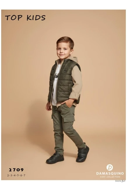 2-7 سنة صبي بدله جيله مع سروال