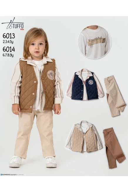 6-9 سنة صبي بدله جيله مع سروال