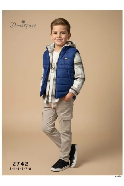 3-8 سنة صبي بدله جيله مع سروال