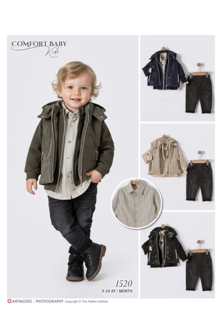 9-24 شهر صبي بدله جيله مع سروال