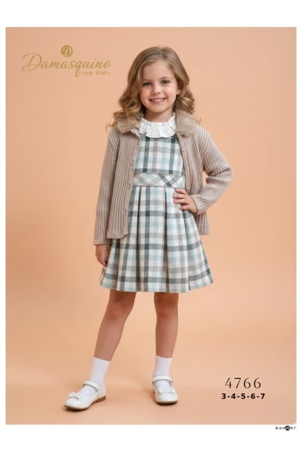 3-7 سنة فتاة فستان كارديجان