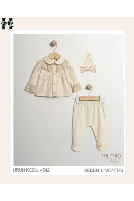 6-24 شهر فتاة طقم سروال مع بلوزة