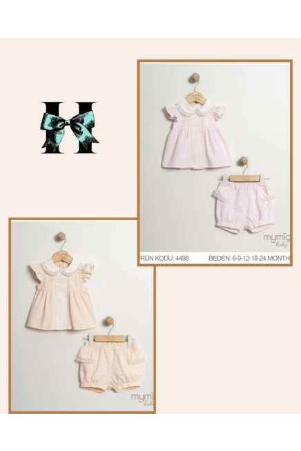 6-24 شهر فتاة بلوزة طقم شرط