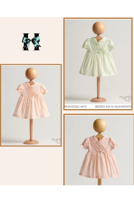 6-24 شهر فتاة فستان