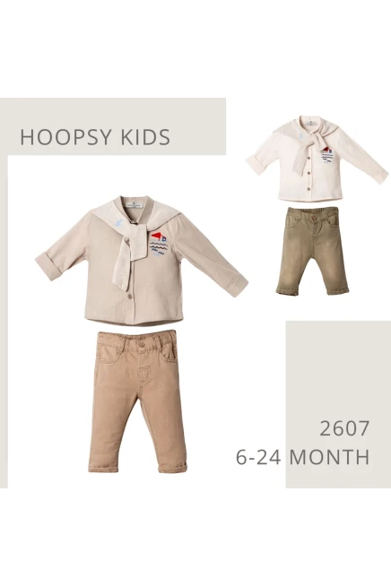 6-24 شهر صبي بدله قميص مع سروال