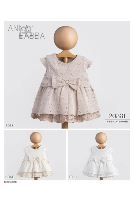 3-12 شهر فتاة فستان