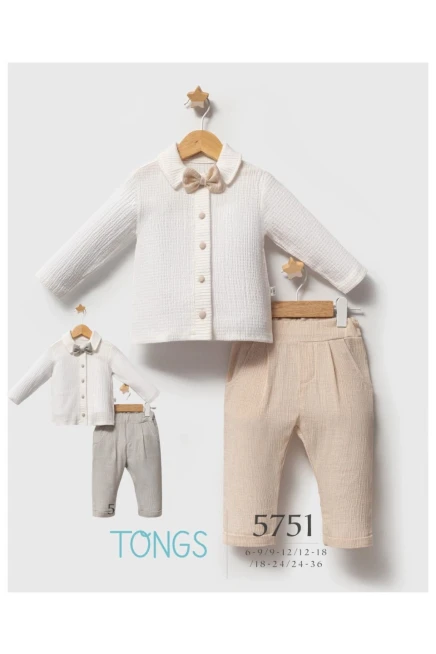 6-36 شهر صبي بدله قميص مع سروال