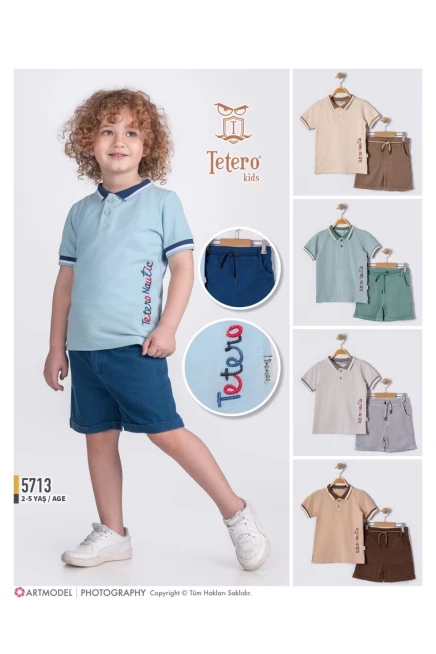 Tişörtlü Şort Takım