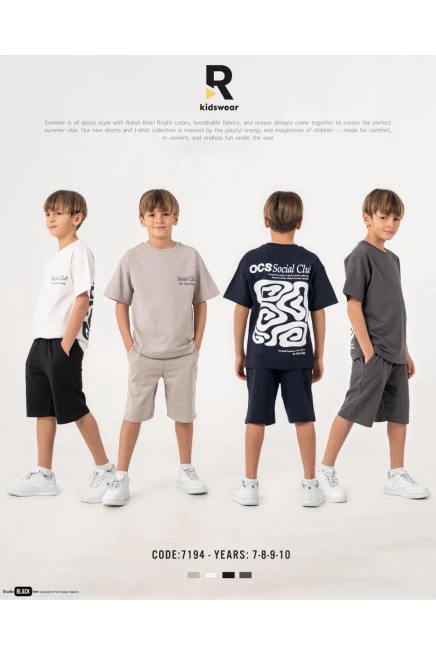 Tişörtlü Şortlu Takım