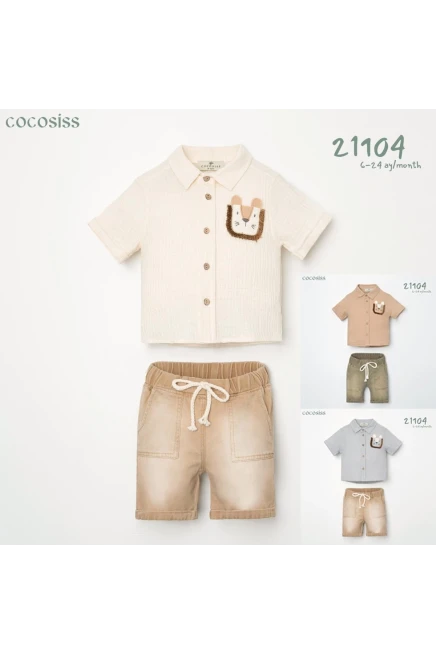 Gömlekli Şort Takım