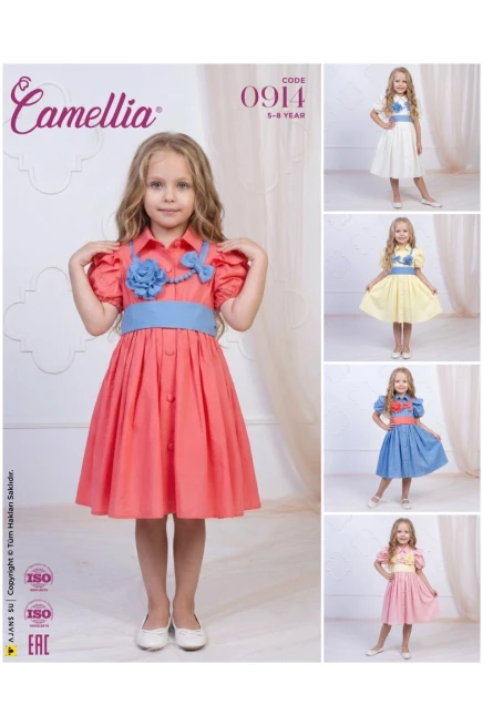 5-8 سنة فتاة فستان