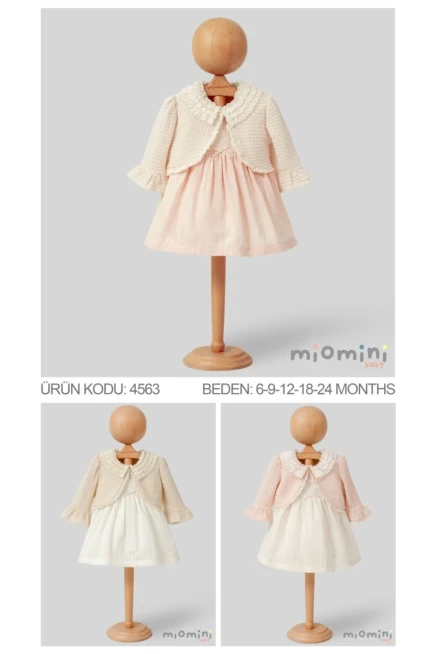 6-24 شهر فتاة فستان