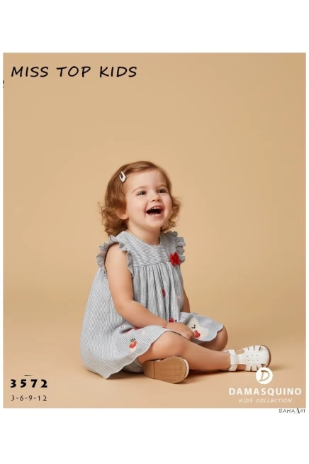 3-12 شهر فتاة فستان