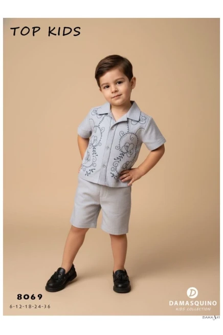 Gömlekli Şort Takım