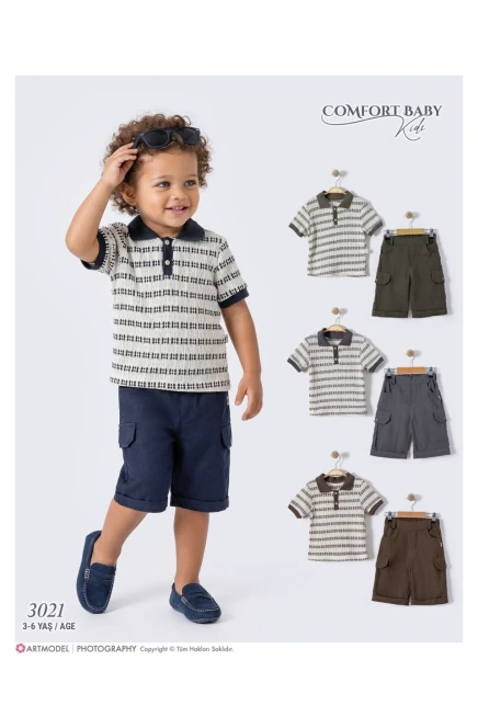 Tişörtlü Şort Takım