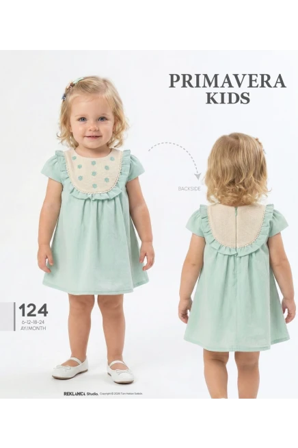 9-24 شهر فتاة فستان