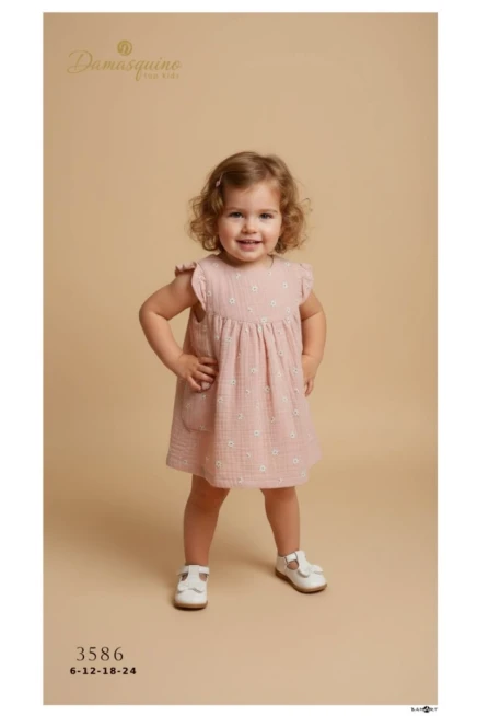 6-24 شهر فتاة فستان