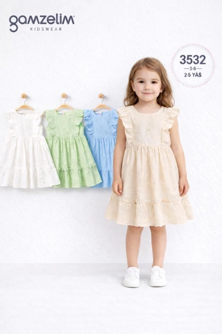 2-5 سنة فتاة فستان