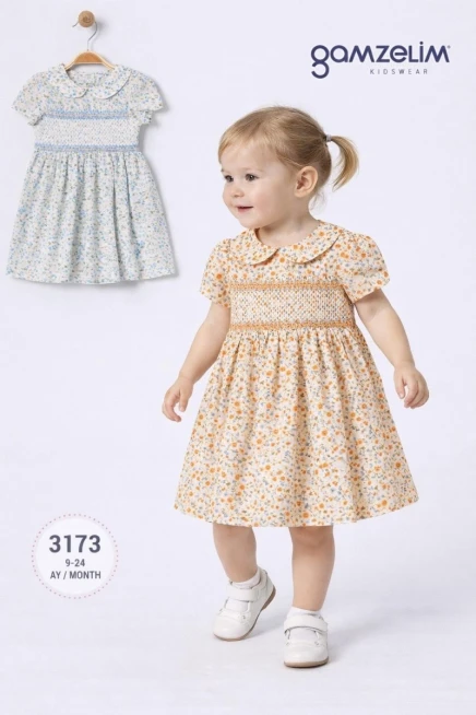 9-24 شهر فتاة فستان