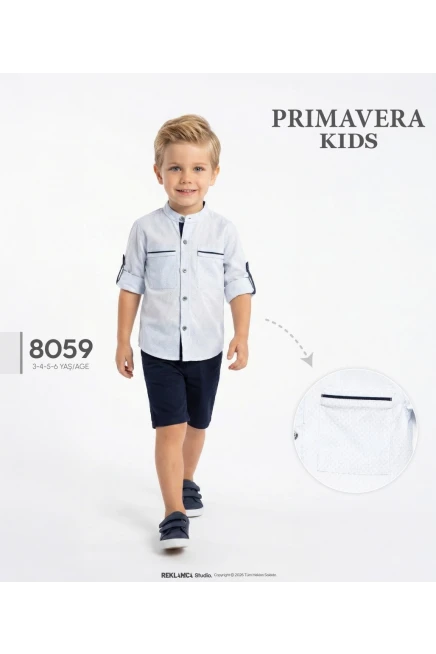 3-7 سنة صبي بدله قميص مع شورت