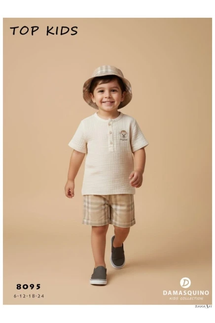 6-24 شهر صبي بدله تيشرت مع شورت