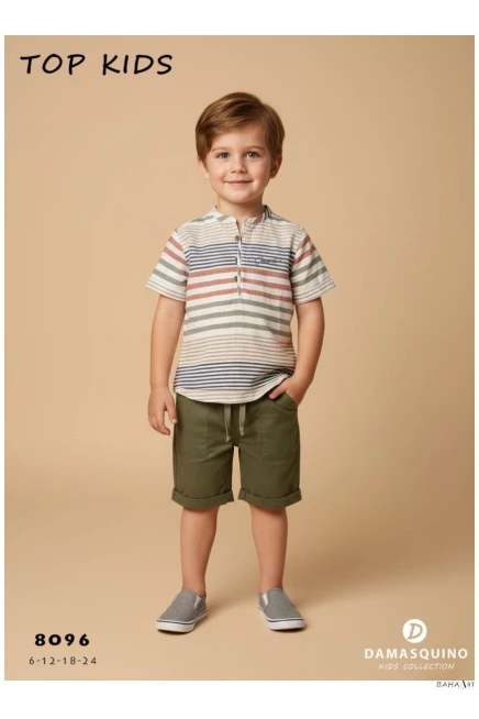 6-24 شهر صبي بدله تيشرت مع شورت