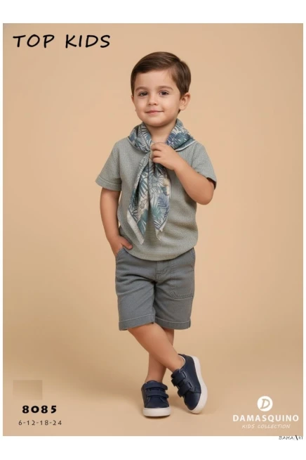 6-24 شهر صبي بدله تيشرت مع شورت