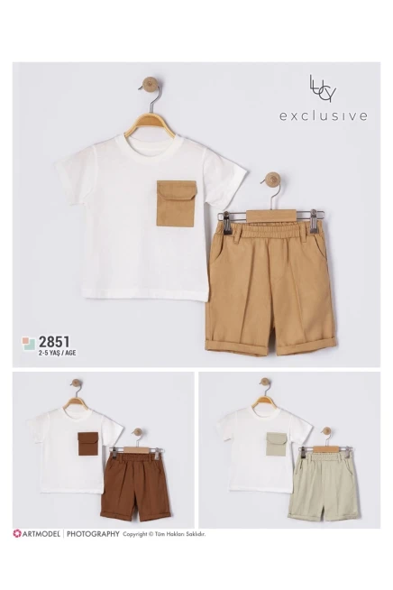 Tişörtlü Şort Takım