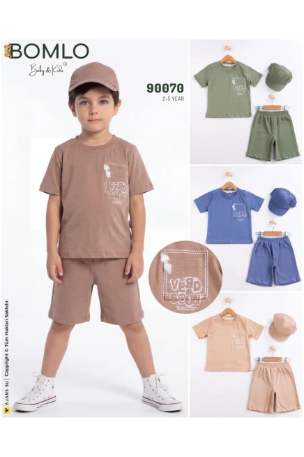 Tişörtlü Şort Takım