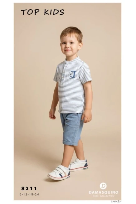 6-24 شهر صبي بدله تيشرت مع شورت