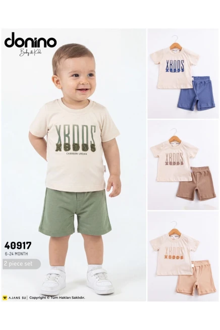 Tişörtlü Şort Takım