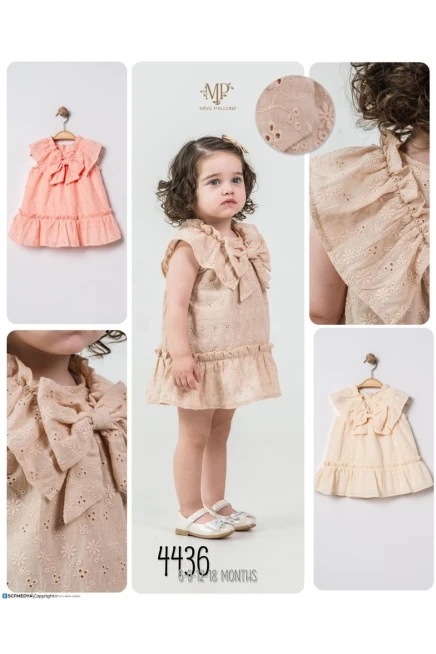 6-18 شهر فتاة فستان