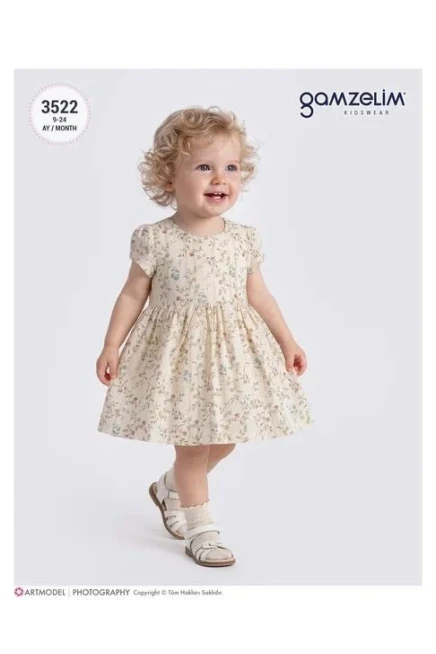 9-24 شهر فتاة فستان