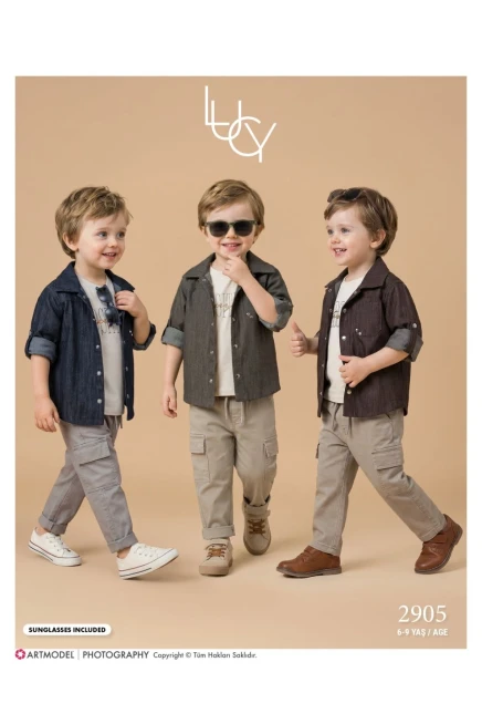 6-9 YEAR Boy PANT SUIT WITH SHIRT