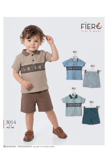 Tişörtlü Şort Takım