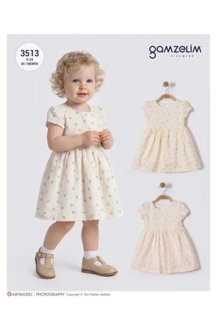 9-24 شهر فتاة فستان