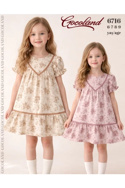 6-9 سنة فتاة فستان