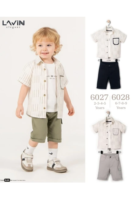 6-9 YEAR Boy LEGGING SET WITH SHIRT