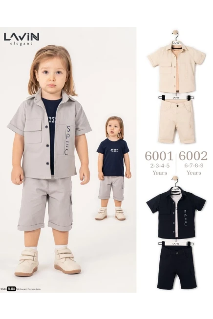 6-9 سنة صبي بدله قميص مع شورت