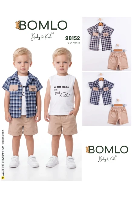 6-24 شهر صبي بدله قميص مع شورت