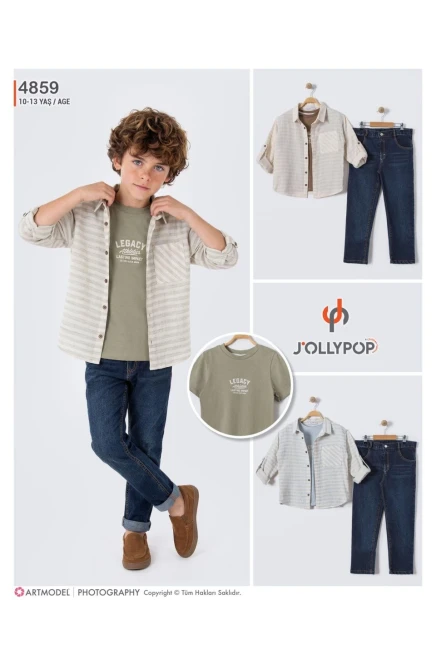 10-13 سنة صبي بدله قميص مع سروال