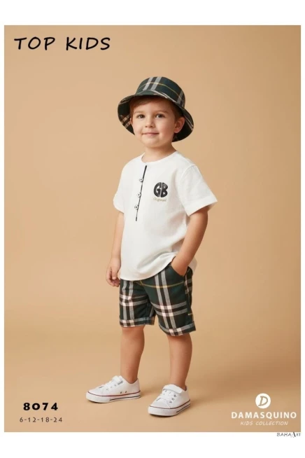 6-24 شهر صبي بدله تيشرت مع شورت