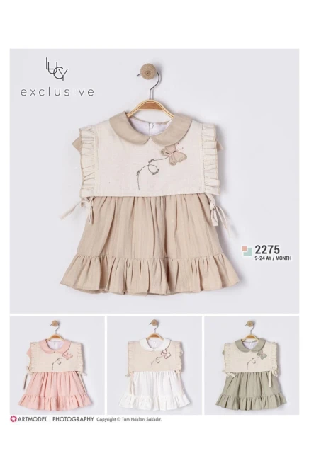 9-24 شهر فتاة فستان